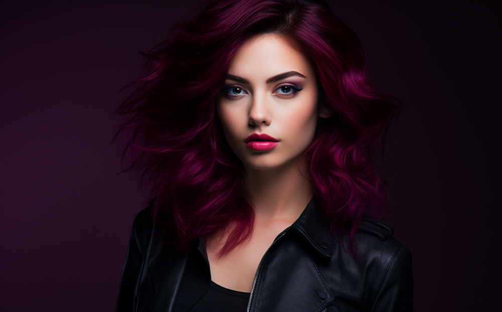 plum hair color #17