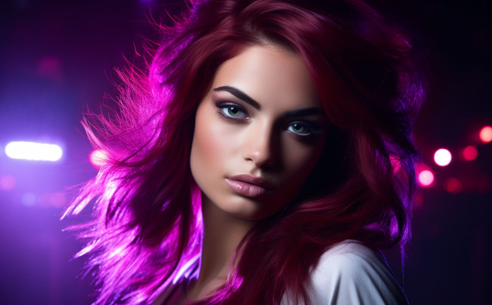 plum hair color #18