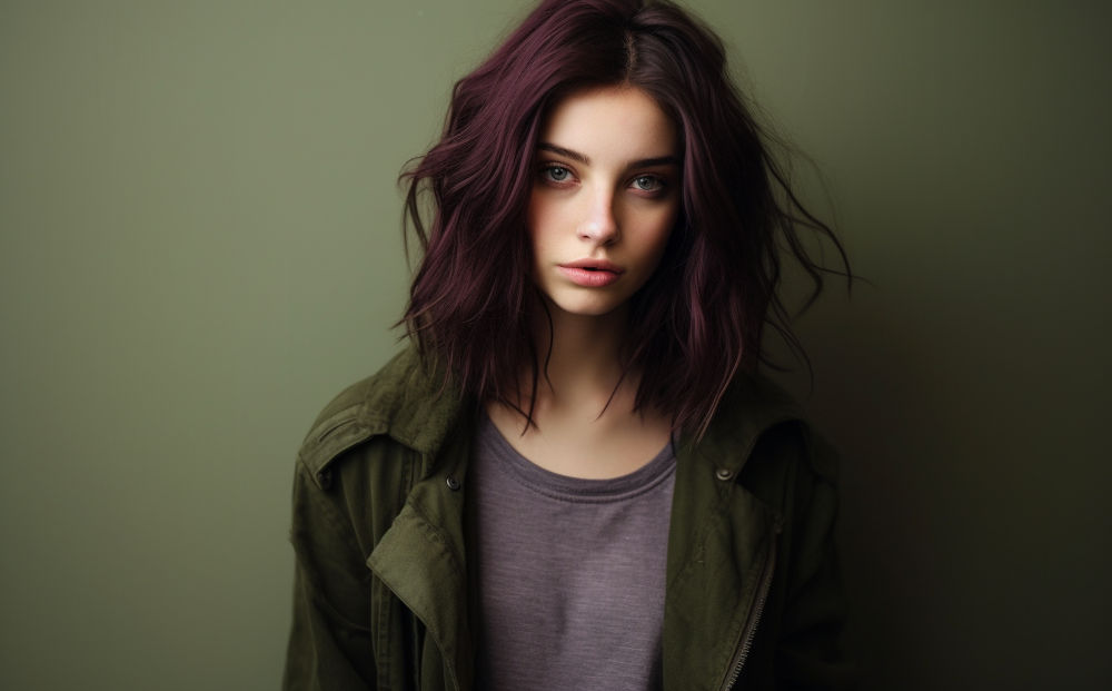 plum hair color #19