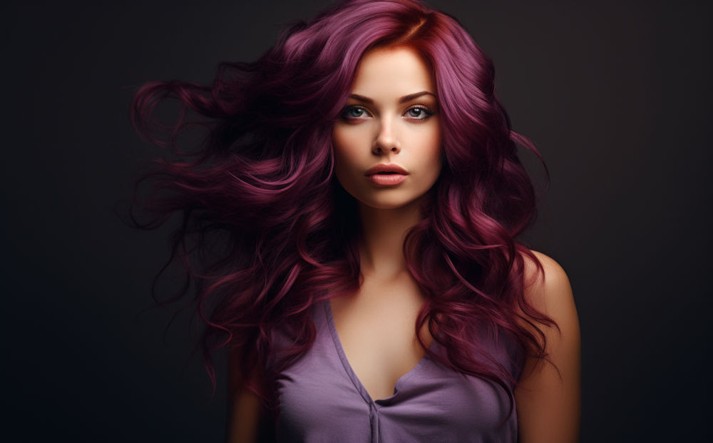 plum hair color