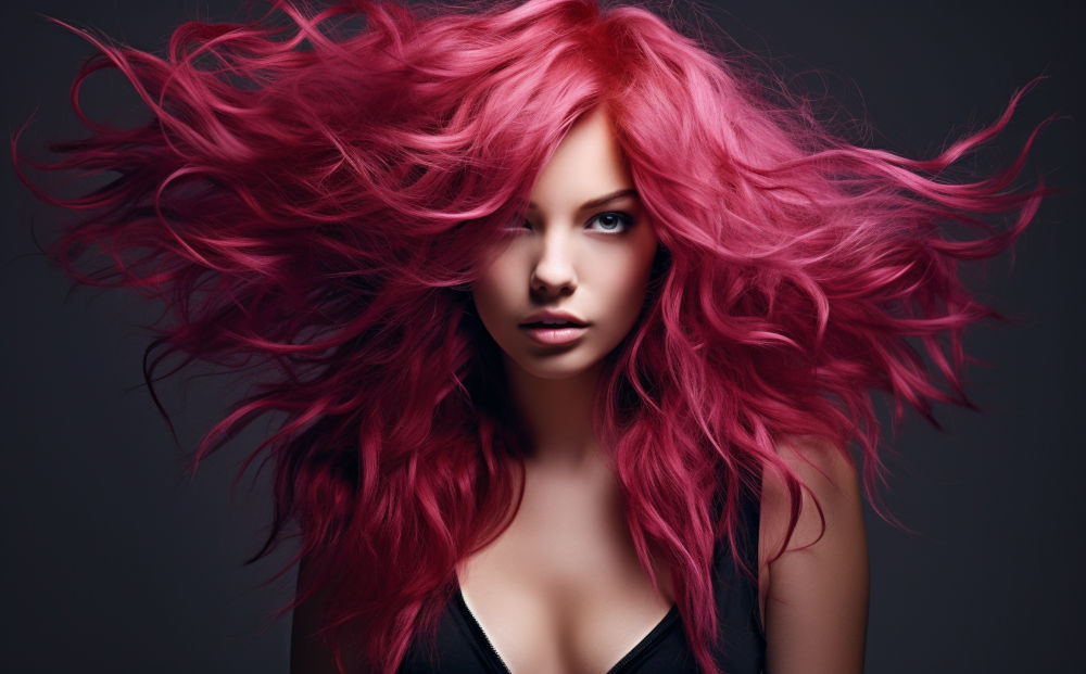 raspberry hair color #3