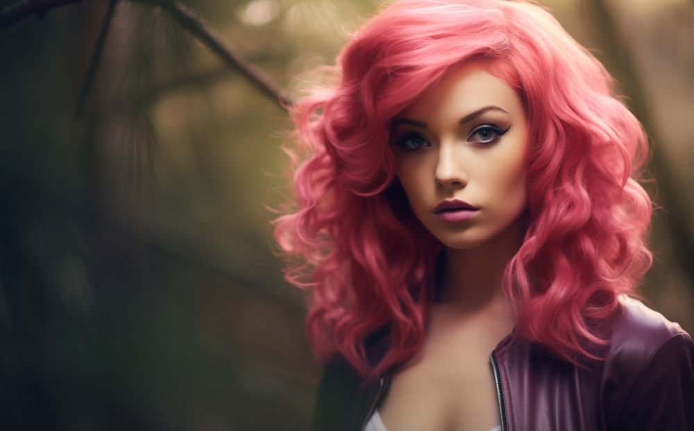 raspberry hair color #14