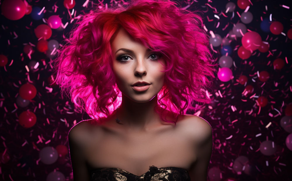 raspberry hair color #15