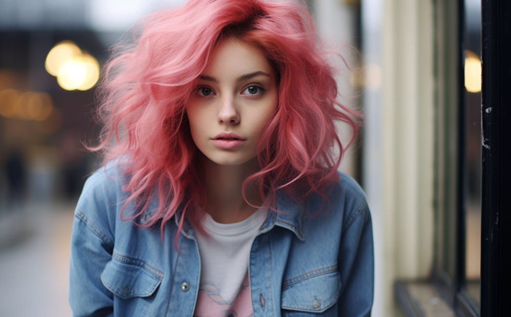 raspberry hair color #19