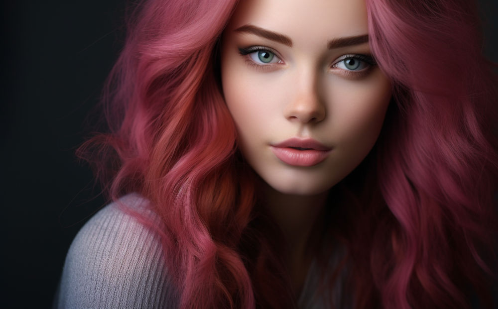 raspberry hair color #23