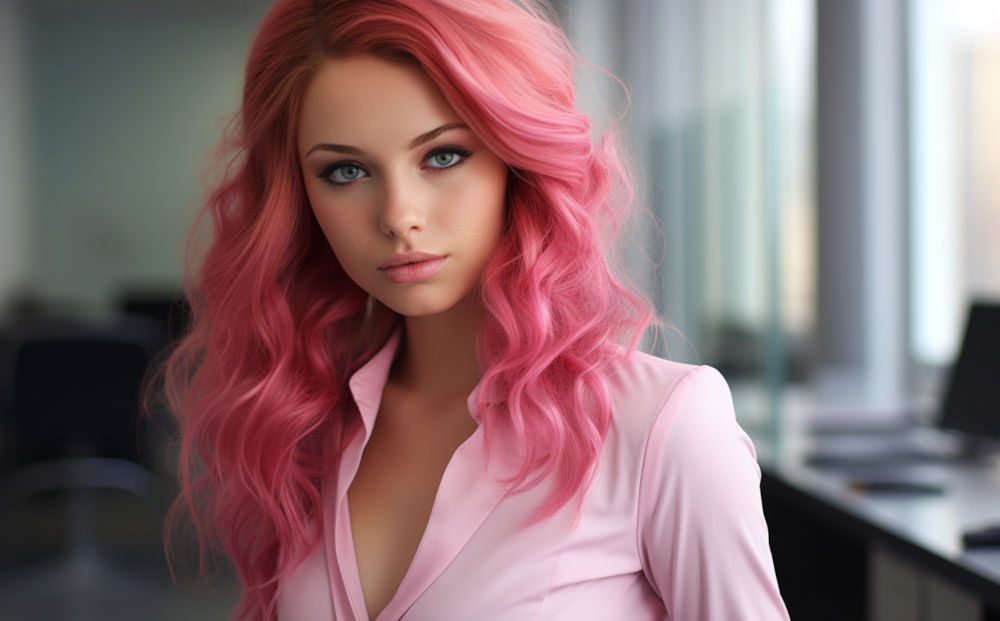 raspberry hair color