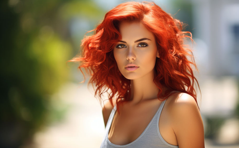 red hair color #4