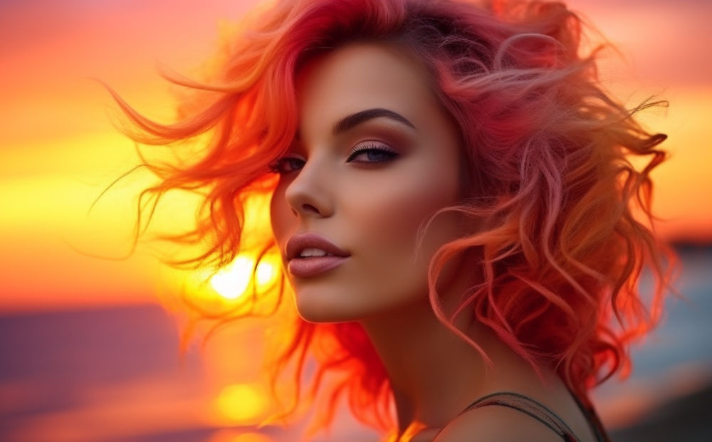 sunset hair color #5