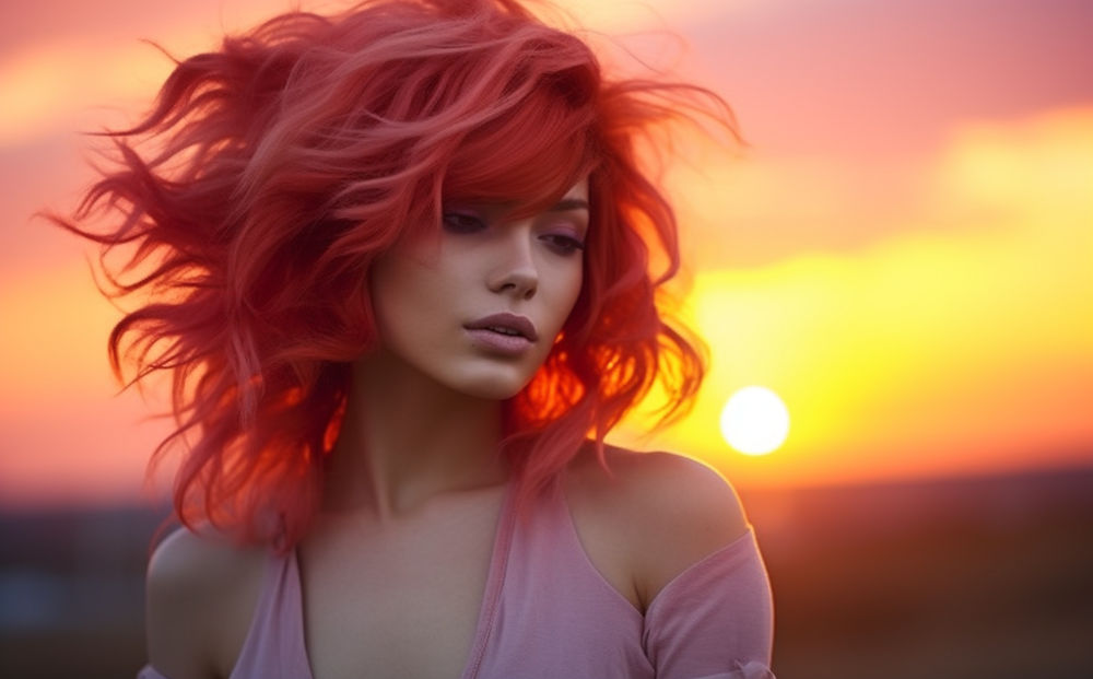 sunset hair color #6