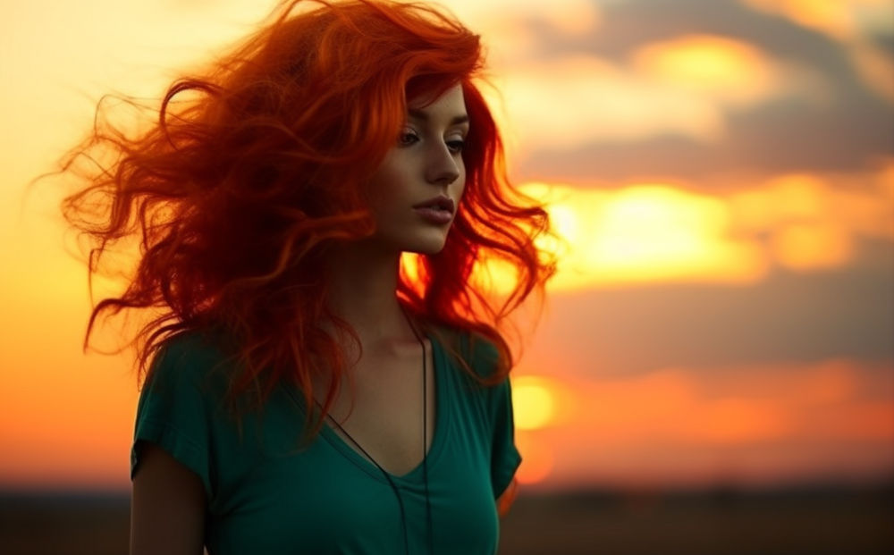 sunset hair color #22