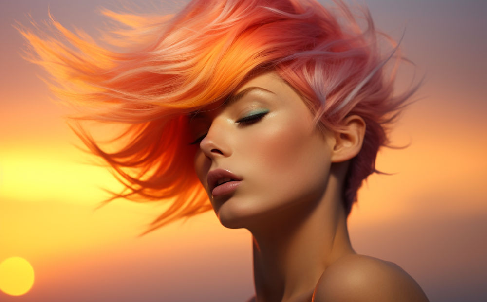 sunset hair color
