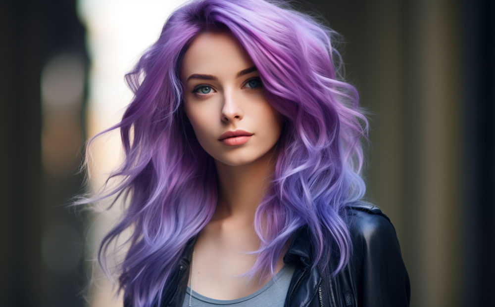 violet hair color #4