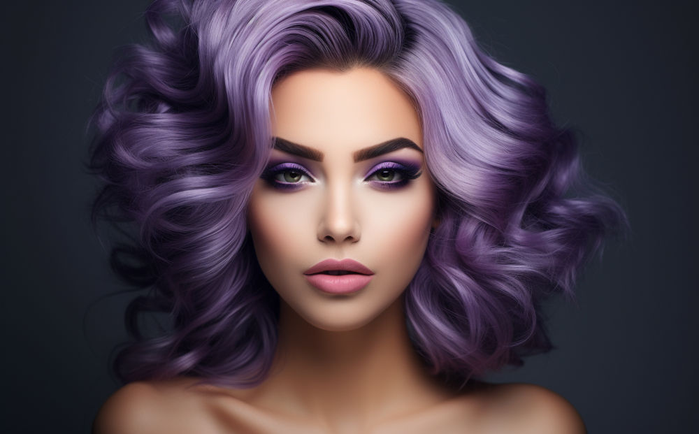 violet hair color #25
