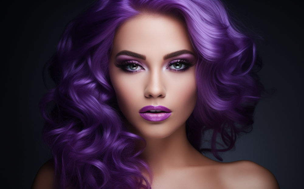 violet hair color #26