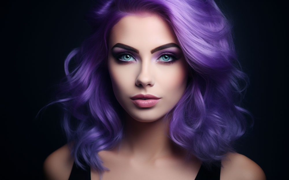 violet hair color #27